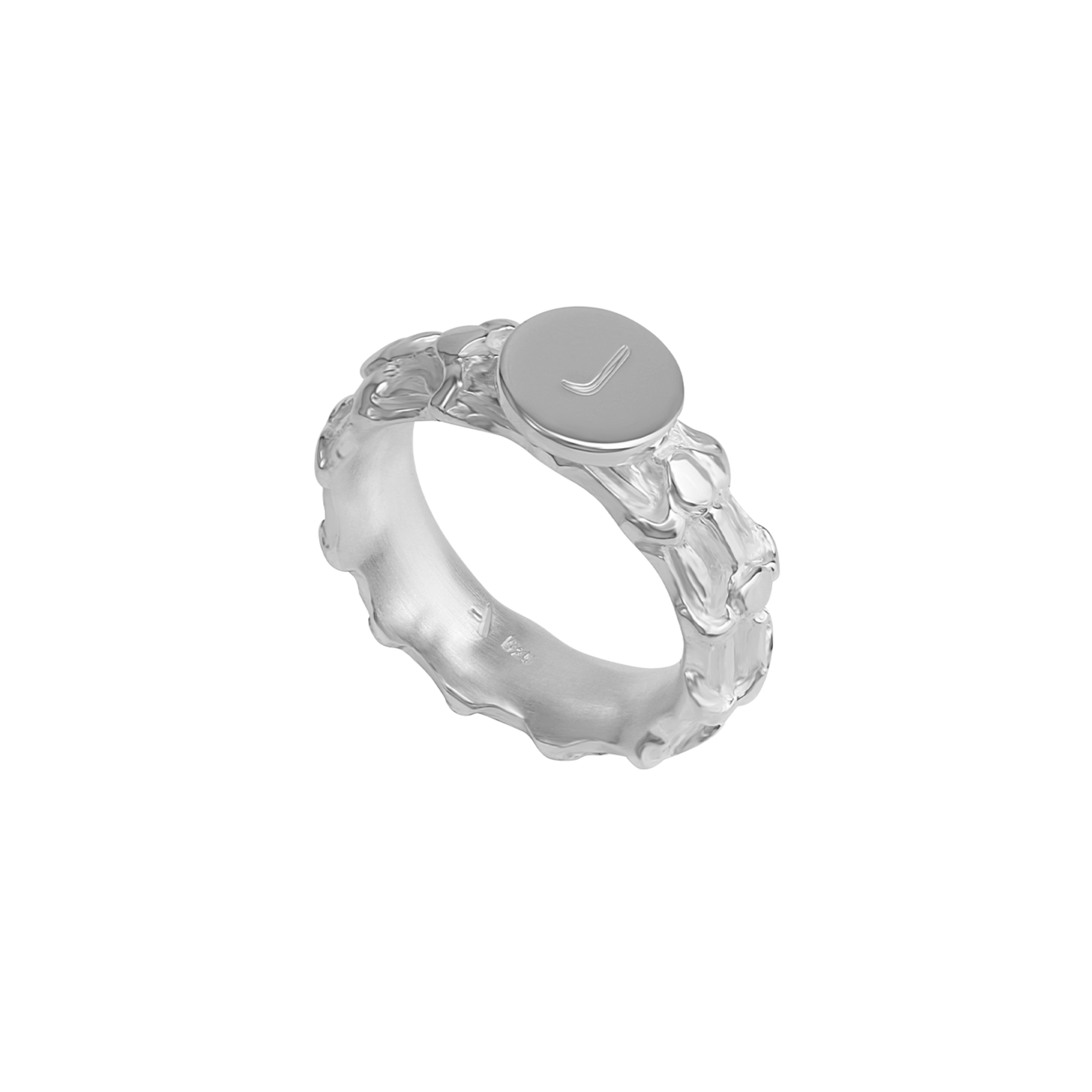 BONE Personalised Ring – Silver