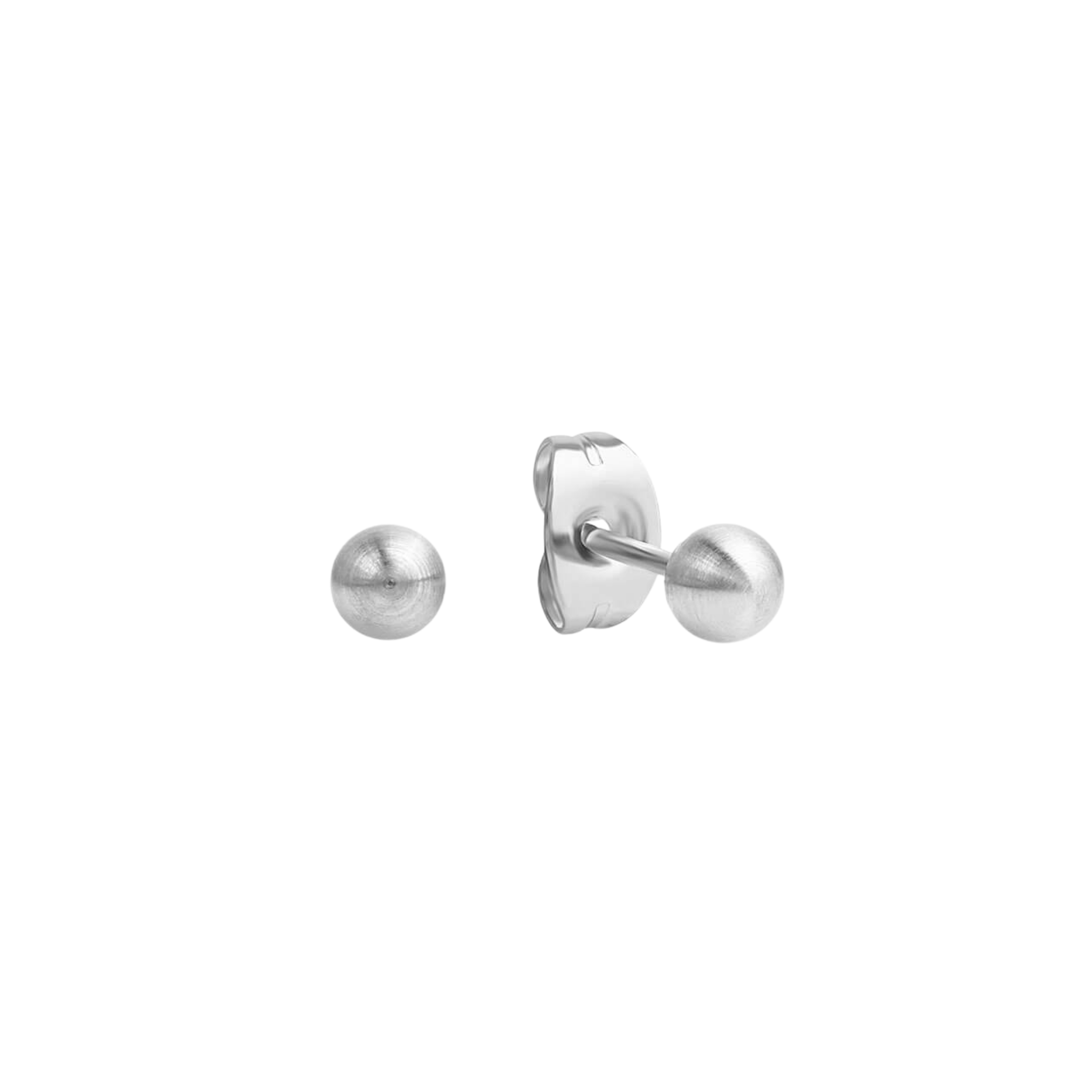 DROP Stud Earrings – 4 mm