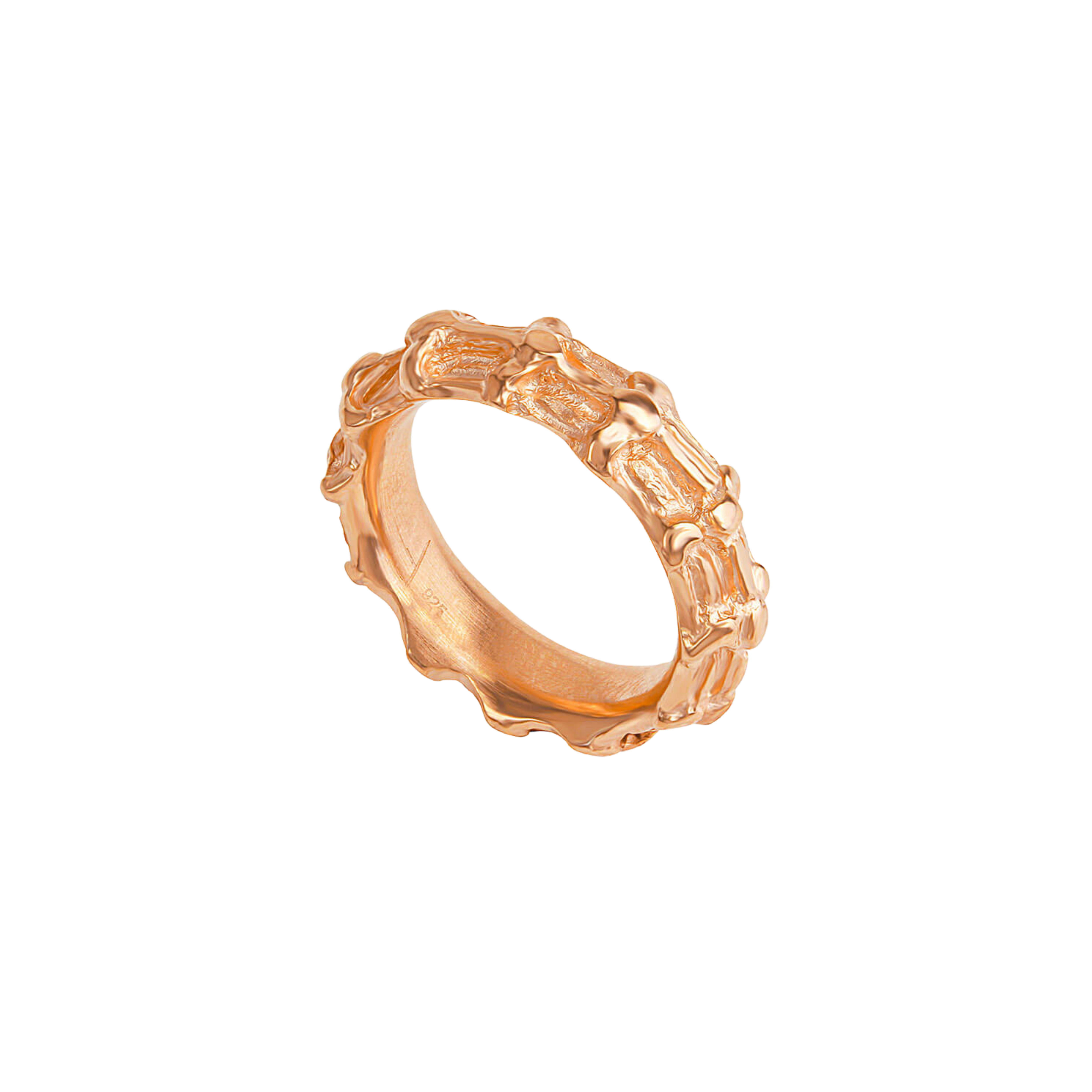 BONE Slim Ring – Rose Gold