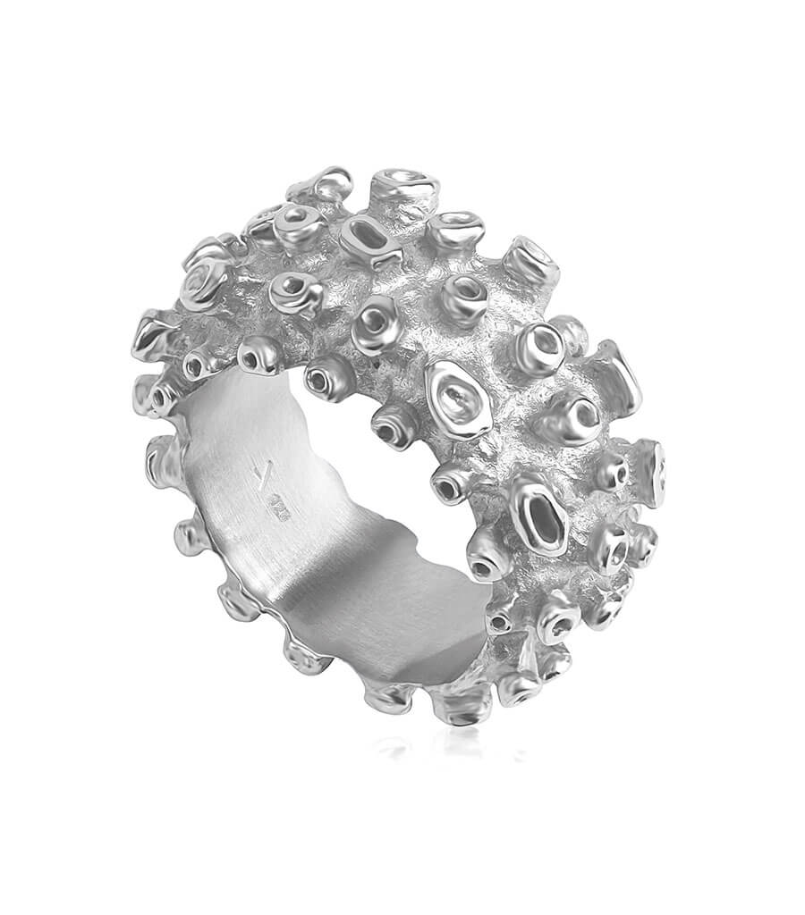 CORAL Bold Ring – Silver